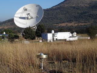 Picture showing all three Geodesy systems in HartRAO