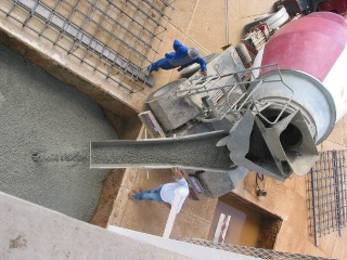 2010-04-19 Pouring concrete