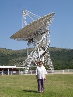 Sarah + 26m telescope