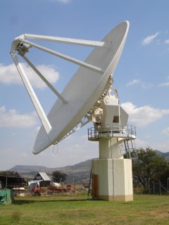 HartRAO 15-m antenna